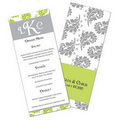 Wedding Menu Card (5"x7")